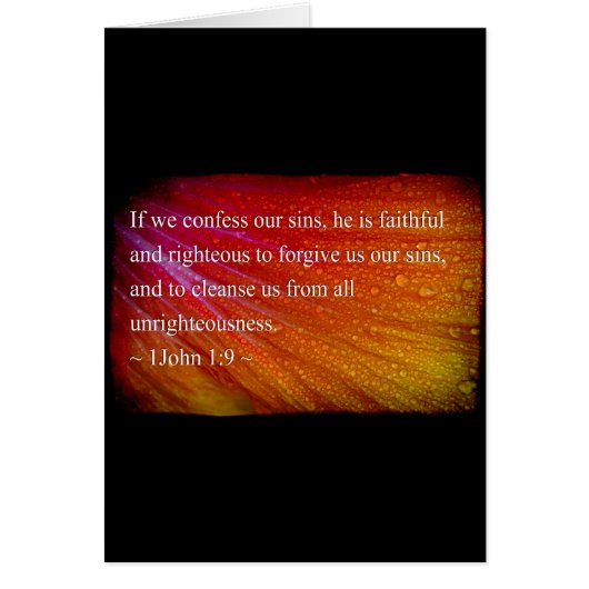 1 John 1:9 (Front)