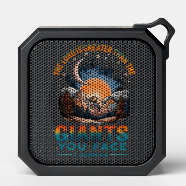 1 John 4:4  Bluetooth Speaker (Front)