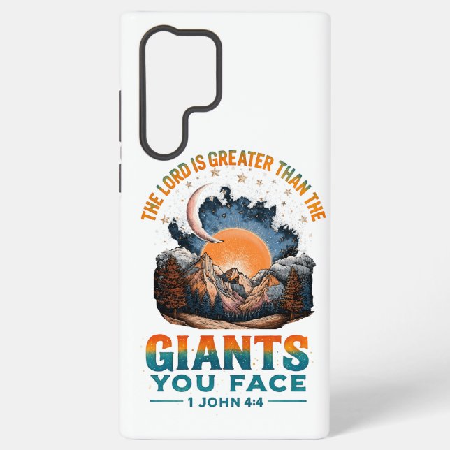 1 John 4:4  Samsung Galaxy Case (Back)