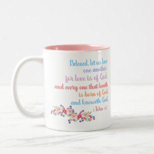 Personalized Rainbow Child Of God Bible Verse Mug