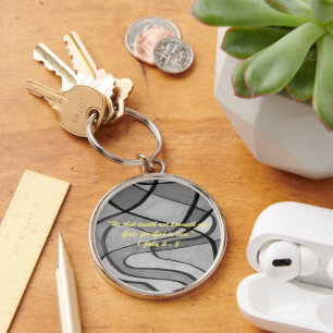1 John 4:8 "---for God is love." Bible truths  Keychain