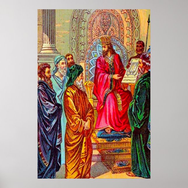 1 Kings 5 Solomon Plans the House of God Poster (Front)