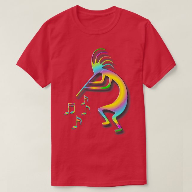 1 Kokopelli  T-Shirt (Design Front)