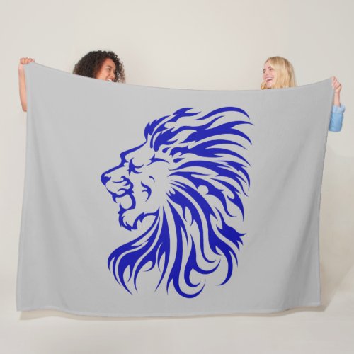 1Lion the king of the jungle and all the animals  Fleece Blanket