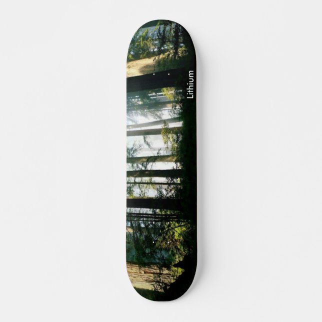 1, Lithium Skateboard Deck (Front)