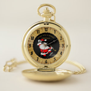 1 MERRY CHRISTMAS POCKET WATCH