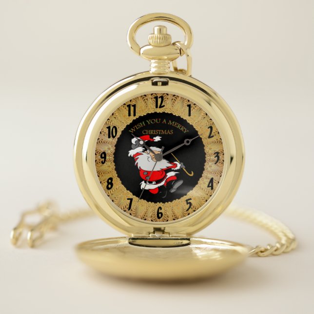 1 MERRY CHRISTMAS POCKET WATCH (Inside)
