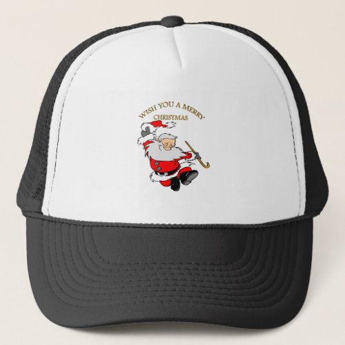 1 MERRY CHRISTMAS TRUCKER HAT