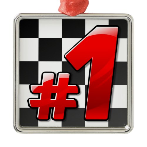 #1 METAL ORNAMENT