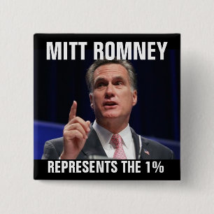 1% MITT PINBACK BUTTON