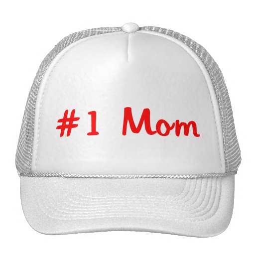#1 Mom Hat | Zazzle