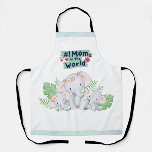 1  Mom in the World Apron