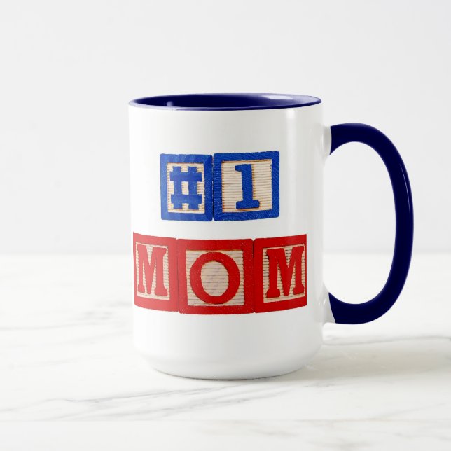 #1 Mom Mug (Right)