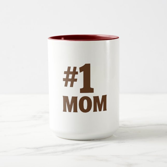 #1 MOM MUG (Center)