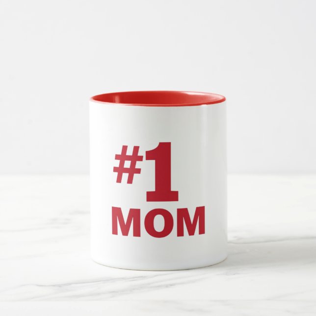 #1 MOM MUG (Center)