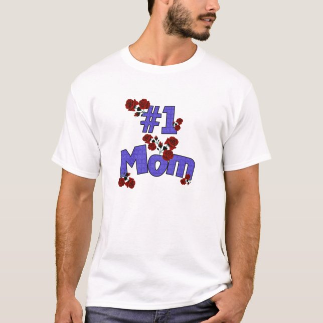 #1 Mom T-Shirt (Front)