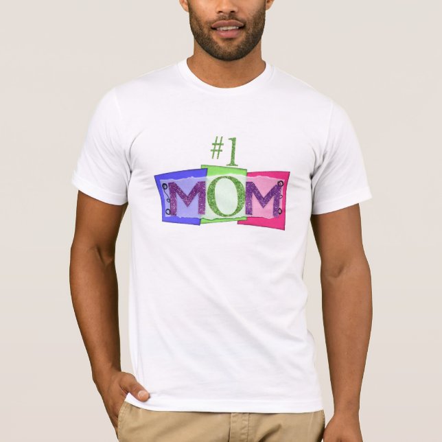#1 MOM T-SHIRT (Front)