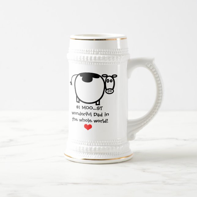 #1 Moo...st Wonderful Father - Stein (Right)