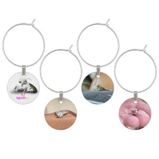 #1 MOTH-er Funny Cute Mother’s Day  Wine Charm