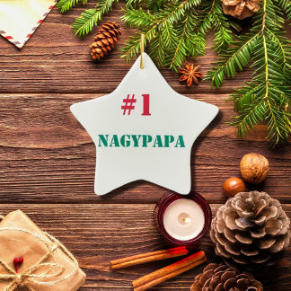 #1 Nagypapa Ceramic Ornament