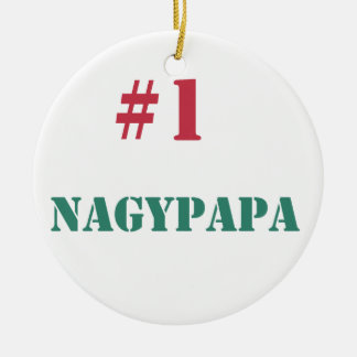 #1 Nagypapa Ceramic Ornament