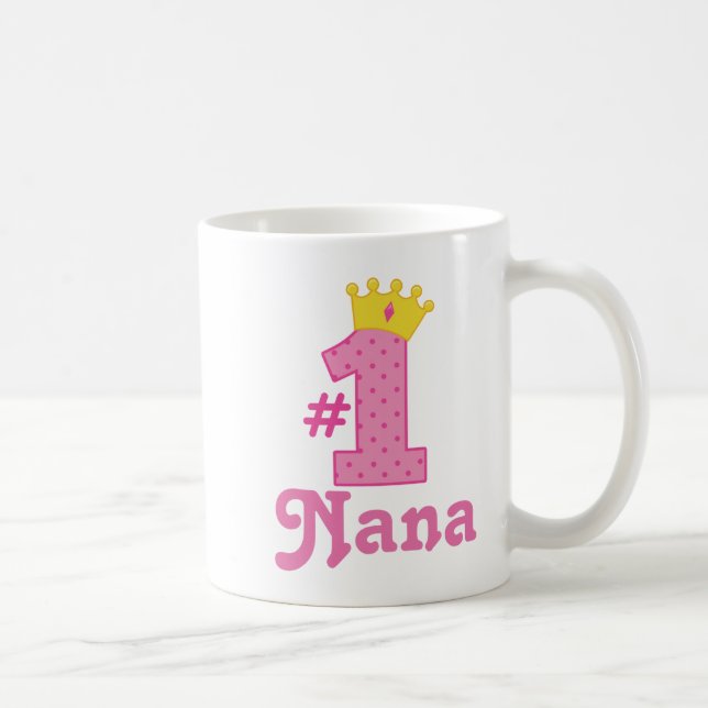 #1 Nana Gift Coffee Mug (Right)