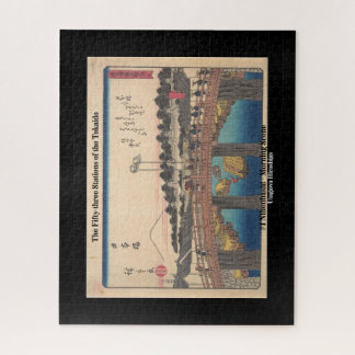 #1 Nihonbashi - The 53 Stations of the Tokaido Hi Jigsaw Puzzle