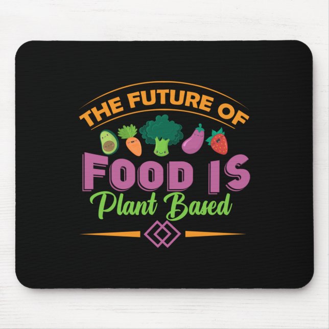1 november World Vegan day1 Mouse Pad (Front)