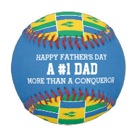 #1 NUMBER 1 DAD Father's Day ST VINCENT Flag