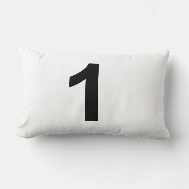 1	number one lumbar pillow (Front)