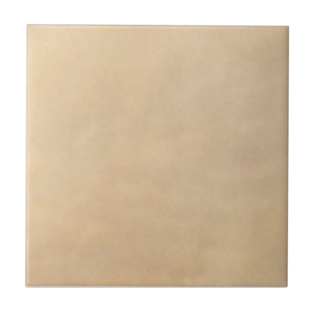 1 of 3 variations of Peach Background Field Ceramic Tile (Front)