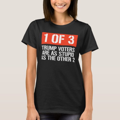 1 out of 3 Trump Voters T_Shirt