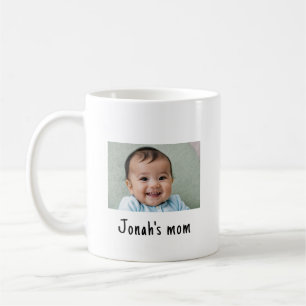 1 Personalized Baby Photo Coffee Mug 11 oz - 15 oz