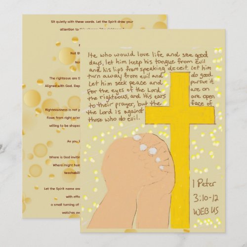 1 Peter 3:10–12 Scripture Card — Seek Peace