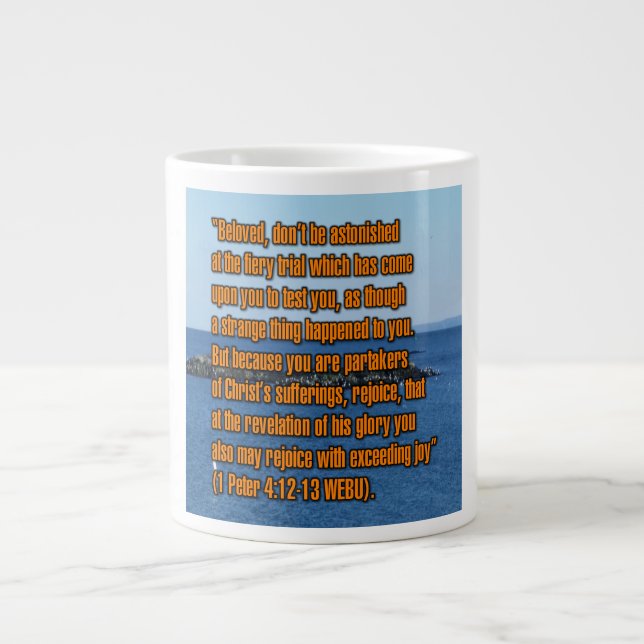1 Peter 4:12–13 WEBU Mug (Front)