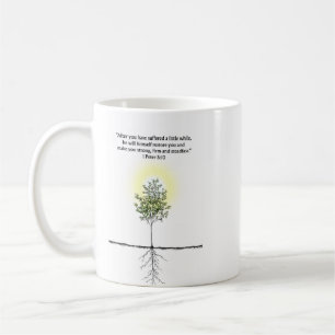 1 Peter 5:10 Christian Bible Verse Mug Faith Gift