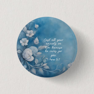 1 Peter 5:7 Bible Verse Image Button