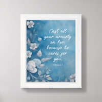 1 Peter 5:7 Bible Verse Image