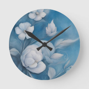 1 Peter 5:7 Bible Verse Image Round Clock