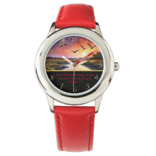 1 Peter 5:7 Christian Faith moutain lake Watch