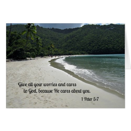 1 Peter 57 Give all your worries and cares to God