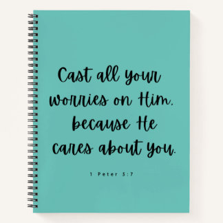 1 Peter 5:7 Notebook