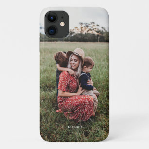 1 Photo and Your Name Custom iPhone 11 Case
