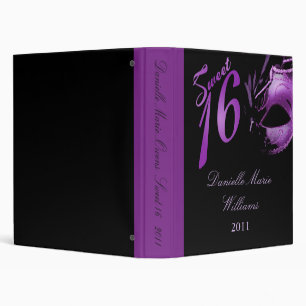1" Photo Binder Scrapbook Sweet 16 Purple Lilac