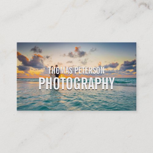 1 Photo Chic  Simple Photography Business Card