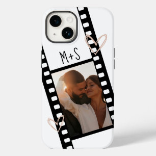 1 Photo Couples Filmstrip Boyfriend Girlfriend Case-Mate iPhone 14 Case