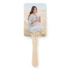 1 Photo Graduation Elegant Brushed Blue Gold White
