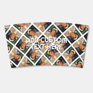 1 Photo Pattern - Rotating All Over Coffee Cup Sleeve