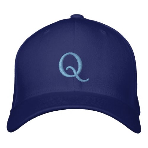  1 Q by Opal01 Embroidered Baseball Hat