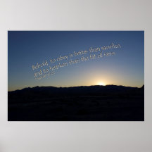 1 Samuel 15:22 Sunset